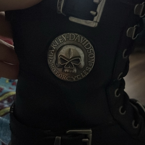 Harley Davidson short Leather boots - Picture 4 of 6